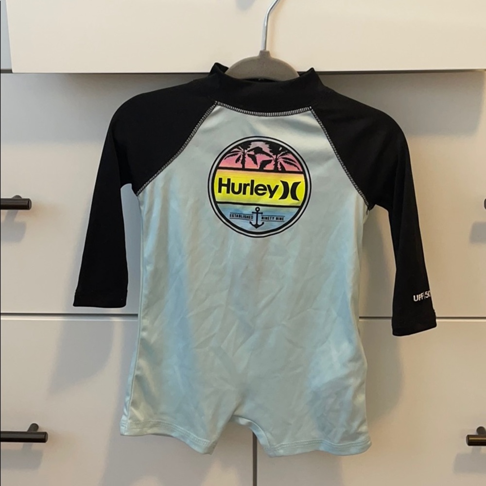 Hurley infant/baby UFP 50 swim suit 3 months